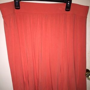 Torrid Coral Skater Skirt