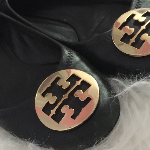 Sz9 Tory Burch Black Revas - Picture 3 of 3