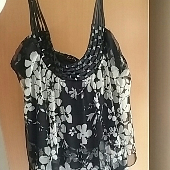 TRADE ok* Strappy summer dress floral print