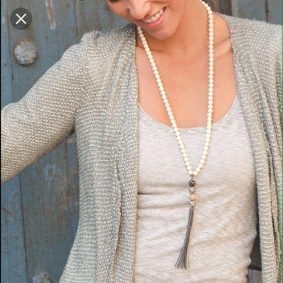 Stella&Dot revival tassel necklace