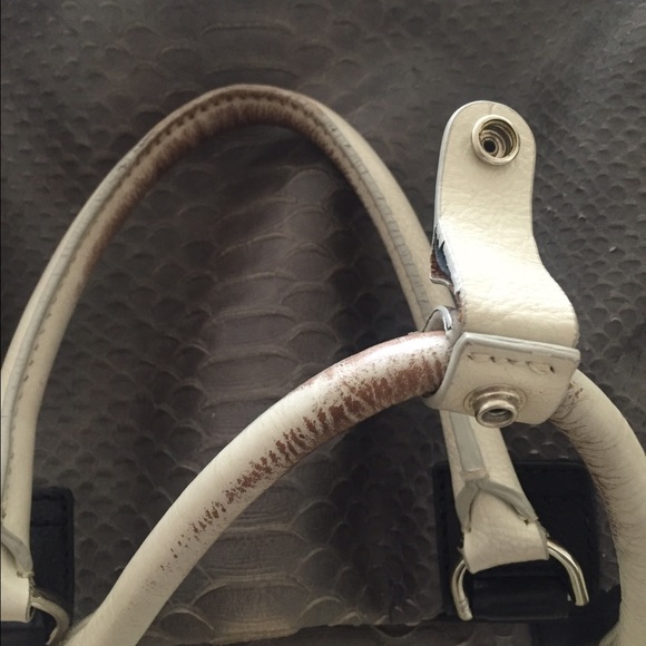 Diane von Furstenberg Drew python leather tote - Picture 4 of 4