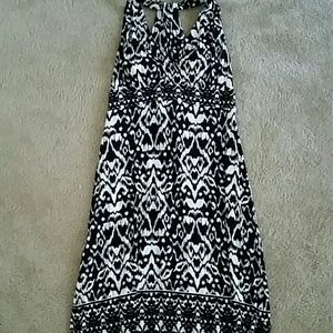 INC Black and white Summer Dress