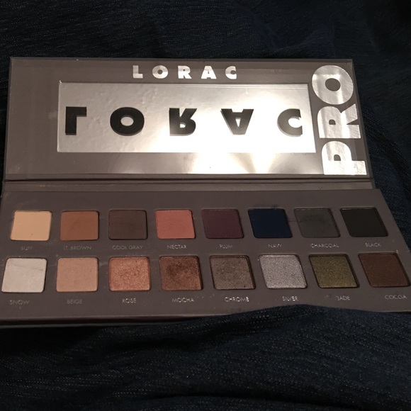 Lorac Pro 2 slightly used gray 16 shades palette