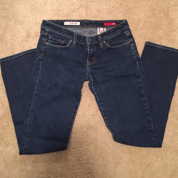 Express dark wash skinny jean