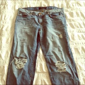 J brand boyfriend fit size 28
