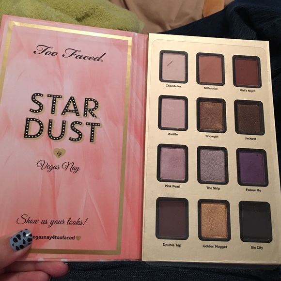 LE with box Too Faced Vegas Nay StarDust &Glitter