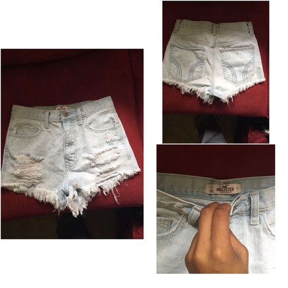 Hollister ripped shorts