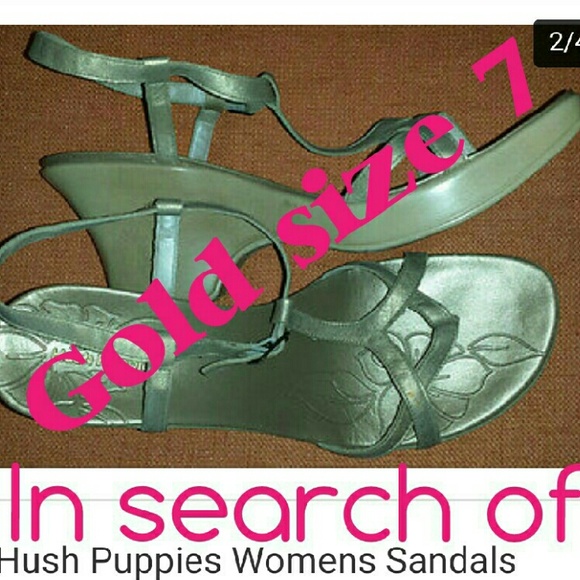 Looking for these gold hush puppies