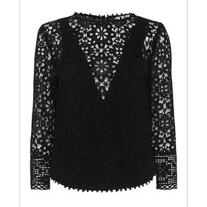 Sea Snowflake Lace Top