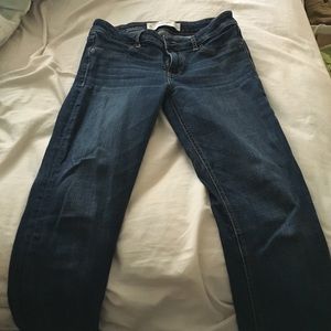 Abercombie & Fitch Dark wash jeans