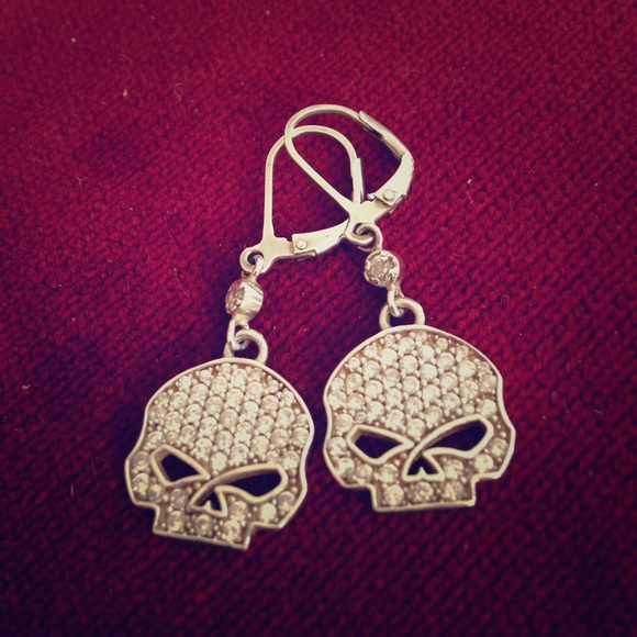 Harley Davidson earrings