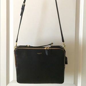 Coach Black Crossover IPad/Tablet Bag