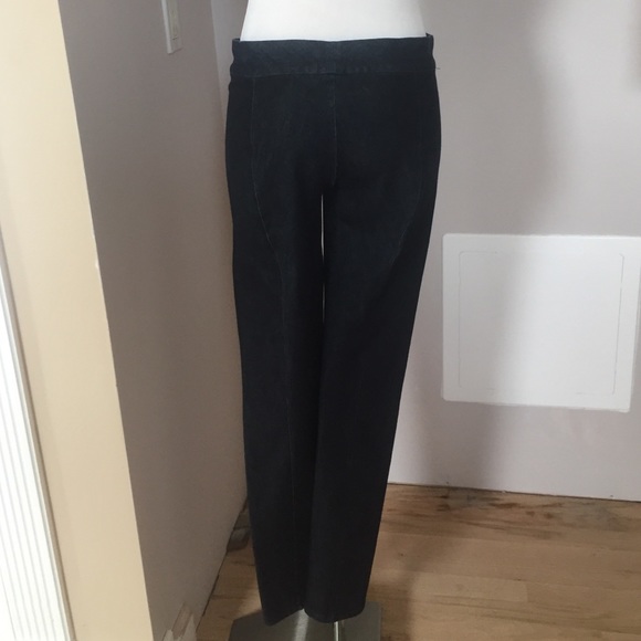 The Row Stretchy Denim Straight Leg Pants - Picture 3 of 3