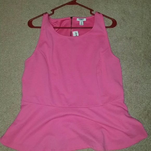 Old Navy peplum tank
