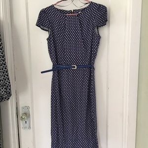 Blue Polka Dot Dress from Closet