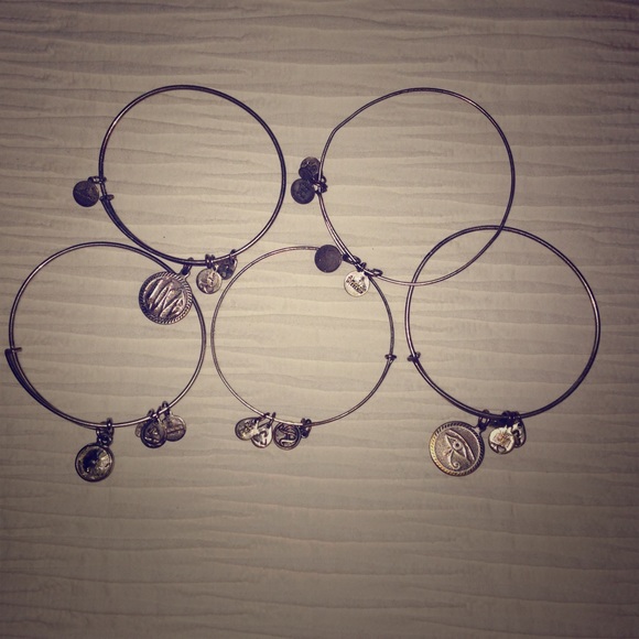 SOLD-Alex and Ani bangles
