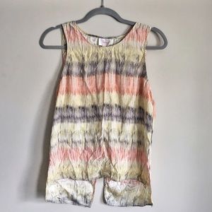 Parker Silk Open-Back Tank