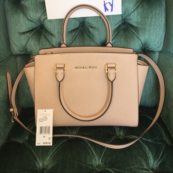 Michael Kors Blush Selma Satchel