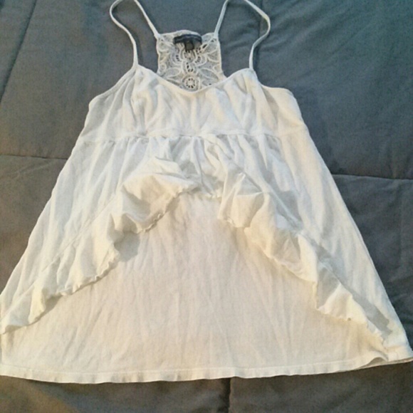 White American Eagle spaghetti strap top