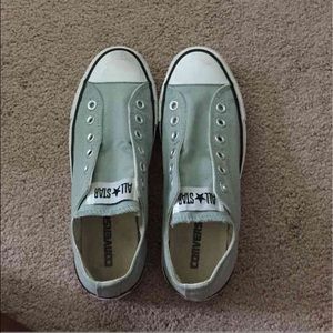 faded mint Converse All Stars!
