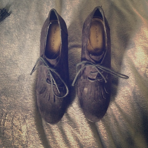 Black Suede Heels