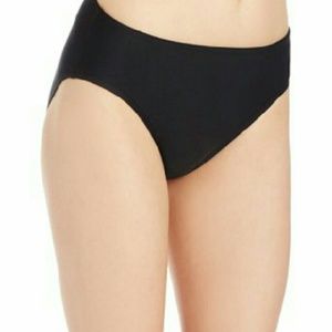 High wasted Black bikini bottoms