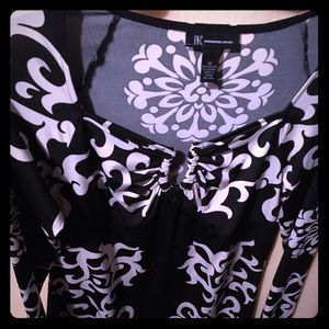 INC dress (black and white)