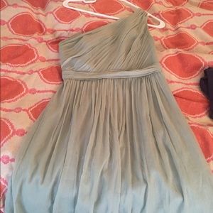 J crew Kylie bridesmaid dress in dusty shale