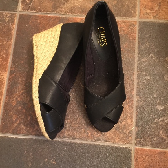 Peep toe chaps shoes🐤🐤🐣 - Picture 2 of 4