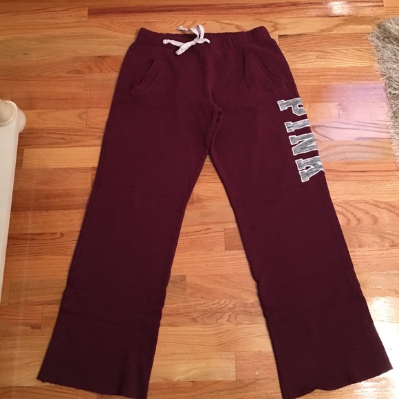 Burgundy Sweats from Vs Pink!