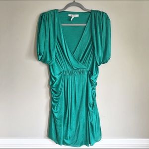 Emerald BCBG Max Azria Runway Grecian Mini