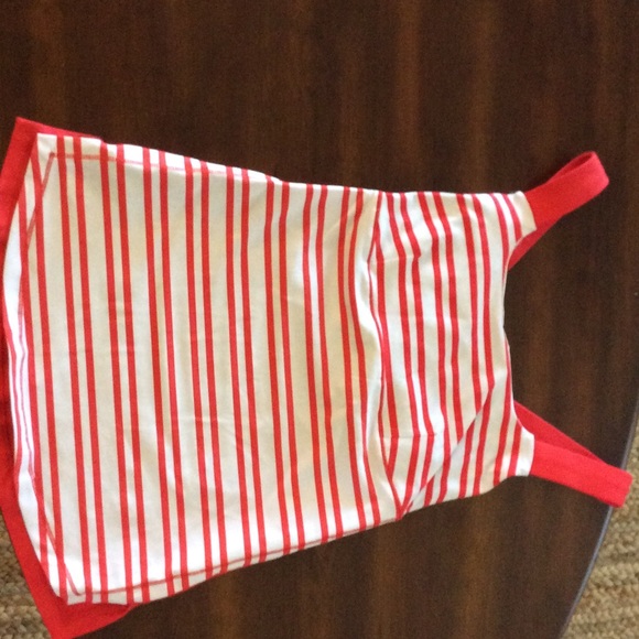 Red Striped Lululemon Tank