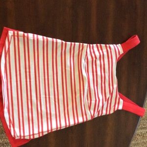 Red Striped Lululemon Tank