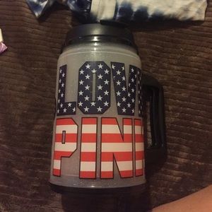 PINK flash light up chug cup