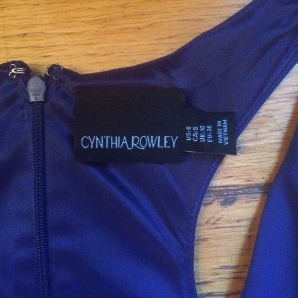 Cynthia Rawley Dress Size 6 - Picture 3 of 4