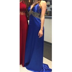 Jasz Couture 3037 royal blue prom dress
