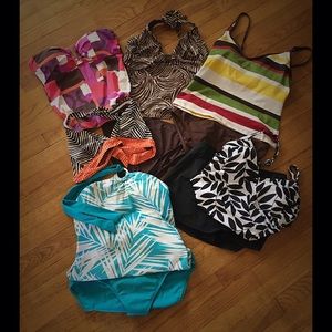 Bundle of 6 Swimsuits 😎 La Blanca,Jantzen, & JAG