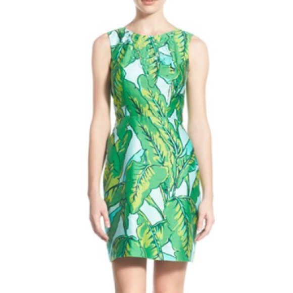 Vineyard Vines Banana Leaf Print Sheath Dress | Nordstrom