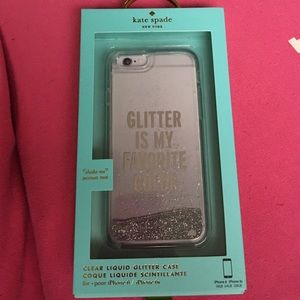 Kate Spade GLITTER IS MY FAVORITE COLOR.