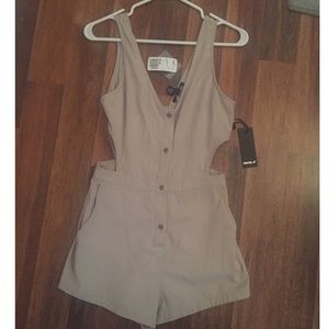 Button up front Romper