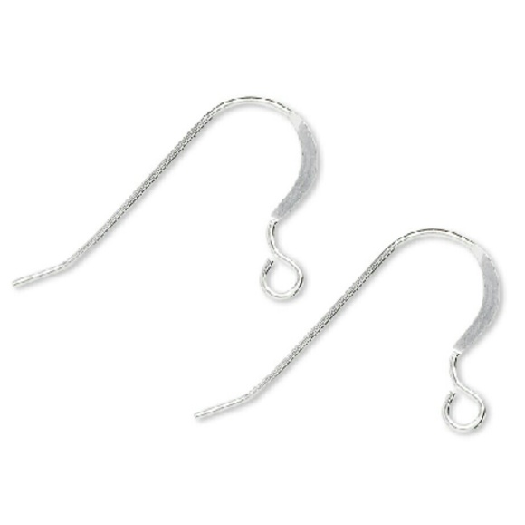 UPGRADE Earrings to Solid 925 Sterling Silver hooks ( for Dangle type ) - Picture 2 of 2