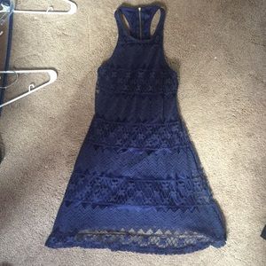 A lace dress