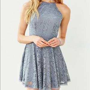 UO Grey lace dress BRAND NEW!