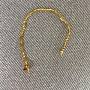 Gold pandora bracelet