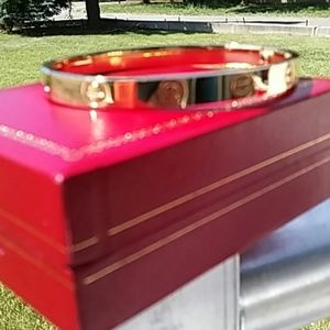 Screw Bangle Bracelet