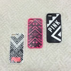 VS Pink iPhone 5/5s Case Bundle