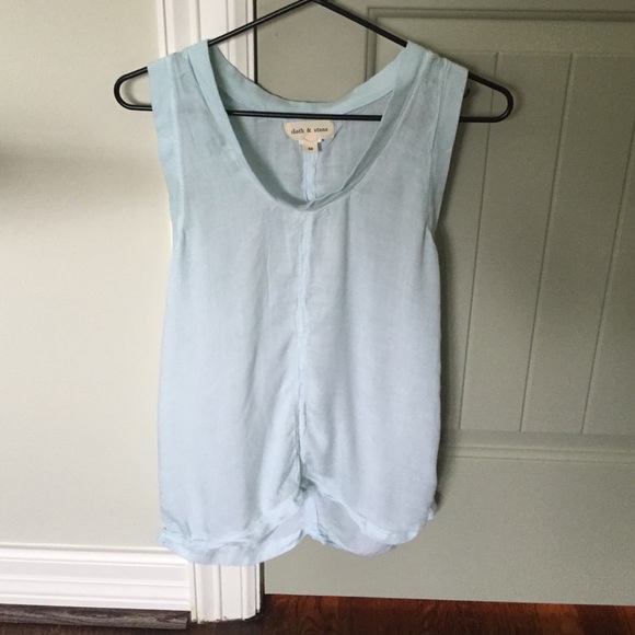 Cloth and stone tank top