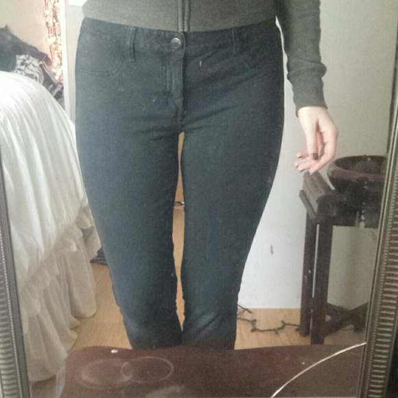 AEO // black jeggings
