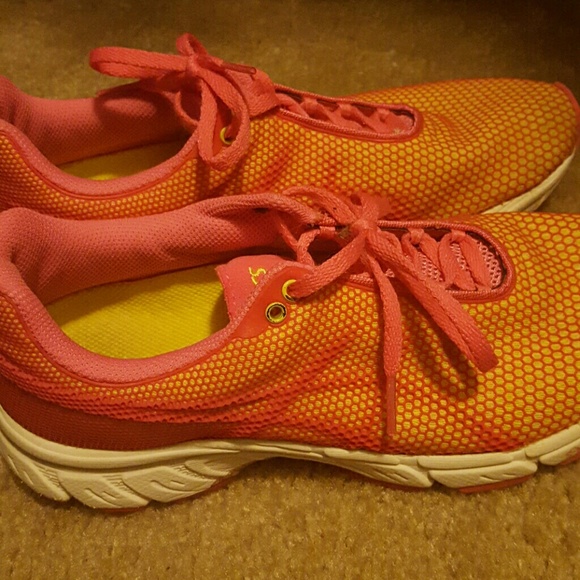 Pink and orange ASICS - Picture 2 of 3