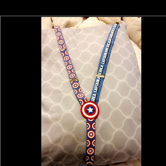 Captain America suspenders